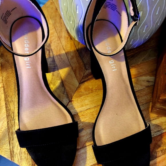 Madden girl black block heel sandals - Picture 3 of 7